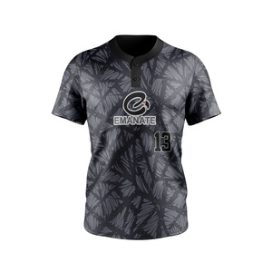 Camisetas de sóftbol de la mejor calidad, logotipo personalizado y número, camisetas de béisbol por sublimación, uniforme de béisbol al por mayor - Product Image 3