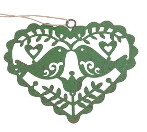 Décoration d'intérieur en forme de cœur vert pour ornements décoratifs traditionnels de lanternes en fer et ornements de lanterne décorative de festival - Product Image 3