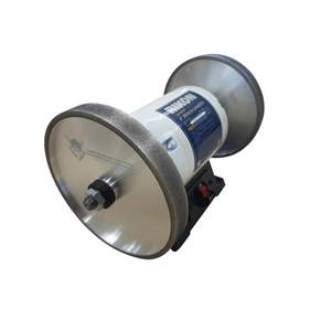 Discos abrasivos de diamante CBN de 8 pulgadas, grano 80-180, con arandelas de ajuste True Run, para pulido en amoladoras de baja velocidad, tipo copa, plato o cilíndrico 1A1 - Product Image 5