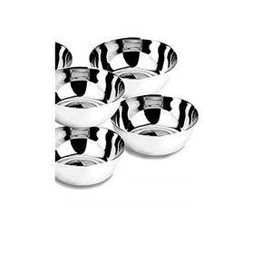 Exquisito Tazón de Comedor Moderno de Acero Inoxidable Hecho a Mano en India, Pulido, para Uso en el Hogar, Restaurantes y Cafeterías - Ecológico - Product Image 4