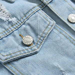 Vestes en jean pour hommes de style rugueux les plus vendues pour la veste en jean de couleur personnalisée pour les hommes fabriqués au Pakistan - Product Image 5