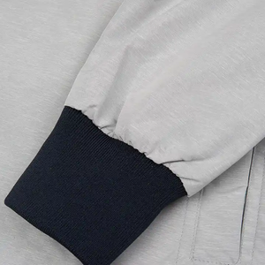 Chaqueta de entrenador para hombre, ropa de calle de poliéster ligera, cortavientos, manga larga, estampado personalizado, chaquetas de exterior abotonadas de Color sólido - Product Image 6