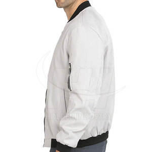 Blouson bomber de qualité supérieure, blouson bomber décontracté, blouson bomber léger et durable à vendre, coutures robustes - Product Image 4