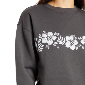 Nouveau design automne hiver plaine femmes sweats mode pull femmes col rond pull sweat - Product Image 4