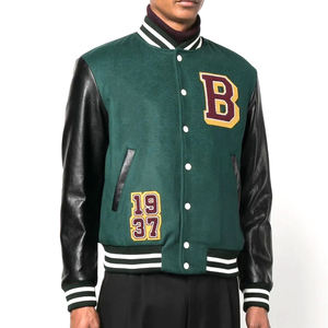 Veste universitaire pour homme, classique, école, collège, équipe sportive, bomber, veste chaude, décontractée, tenue de tous les jours, streetwear - Product Image 3