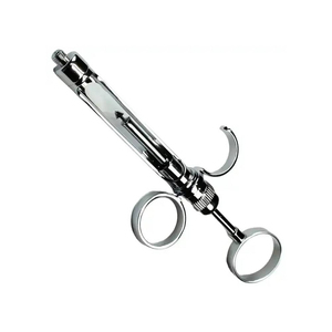 Jeringas dentales manuales reutilizables de acero inoxidable, herramienta de precisión para procedimientos dentales, Kit Sutur, instrumentos quirúrgicos - Product Image 1