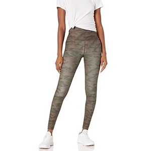 Mallas sin costuras de diseño personalizado para mujer, conjunto de Fitness, pantalones de Yoga ajustados para mujer, mallas de Yoga con estampado de Color sólido elegante - Product Image 1