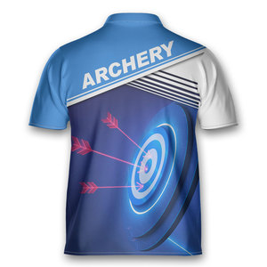 Camiseta de fútbol reversible para mujer deportiva con tiro con arco y nombre de equipo personalizado, camisetas polo informales de manga corta - Product Image 6