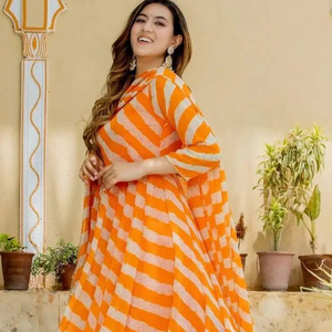 kurti style blouse with saree