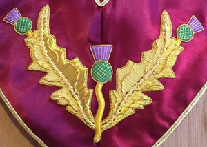 Trật tự hoàng gia của <span class=keywords><strong>Scotland</strong></span> lớn Hội đồng cổ áo chất lượng cao tùy chỉnh masonic cổ áo tốt nhất bán tùy chỉnh masonic cổ áo - Product Image 6