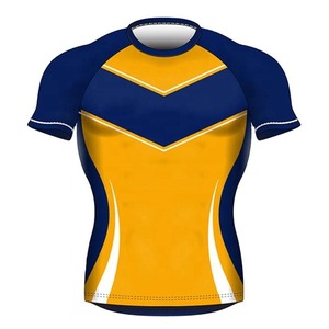 Tenues de sport unisexes personnalisées, ensembles de maillots de rugby, OEM, maillots sublimés personnalisés avec tissu respirant antibactérien - Product Image 2