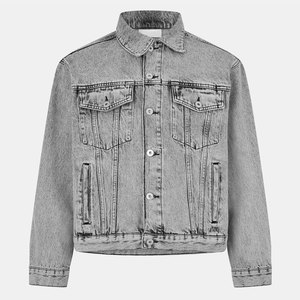 Vestes en jean pour hommes surdimensionnées et multicolores personnalisées/Personnalisez votre propre logo et concevez des vestes en jean pour hommes - Product Image 6
