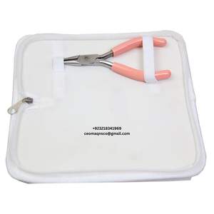 Alicates de punta de cadena Mango suave Agarre de espuma para herramientas de fabricación de joyas. - Product Image 3