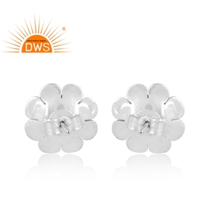Pendientes de perlas naturales de plata esterlina fina más vendidos, fabricante de joyería personalizada - Product Image 4