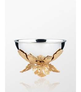 Bol en métal décoratif avec une forme artistique unique, parfait pour la décoration du salon, de la table à manger ou de la table de bureau - Product Image 3