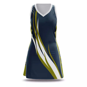 Robes de netball pour femmes, dernier design personnalisé, uniformes de netball de haute qualité, uniformes de sport, robe de netball par sublimation - Product Image 5