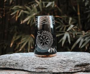 แก้วเขาสัตว์แท้ ทำมือ ทนทาน สีธรรมชาติ สไตล์นอร์สสมัยใหม่ ขัดเงา ขนาดสั่งทำได้ รูปทรงสัตว์ เป็นมิตรกับสิ่งแวดล้อม เหมาะสำหรับเป็นของขวัญ - Product Image 4