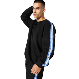 Traje de chándal transpirable minimalista para hombre, de cuello redondo Joggers, ropa de calle y Athleisure, talla XXL, a la moda y relajado para el invierno - Product Image 3