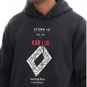 Sudadera con capucha de tendencia para hombre, sudadera de lana de algodón 2025 con logotipo personalizado y opciones OEM/ODM impresas personalizadas - Product Image 3