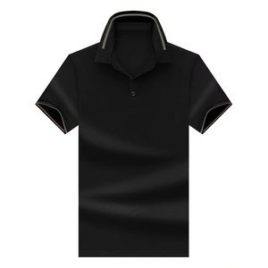 2025 Nueva alta calidad cómodo transpirable verano hombres moda Casual lujo 3D bordado punto humedad para camisa - Product Image 2