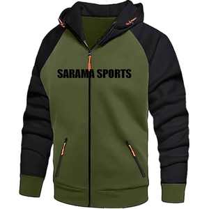 Sudadera con Capucha de Invierno Térmica con Estampado Personalizado de Moda Urbana, Sudadera con Capucha Gruesa y Cálida de Forro Polar con Logotipo Personalizado de Fábrica para Jóvenes - Product Image 1