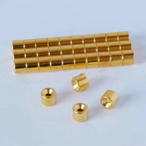 Aimant en néodyme N52 permanent avec revêtement doré - Product Image 4