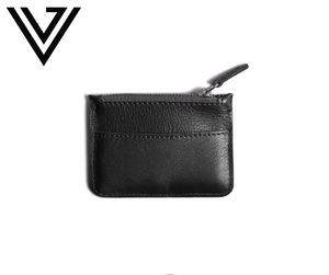 Cartera de lujo Unisex delgada con bloqueo de RFID, cartera duradera de cuero con cremallera con elegante regalo de longitud corta para hombres y mujeres - Product Image 3
