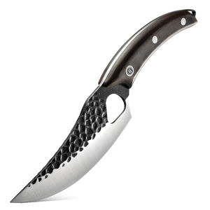 Couteau de cuisine professionnel forgé à la main de 6 pouces à faible MOQ, couteau à désosser de boucher à lame pleine - Product Image 3