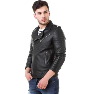 2026 <b>Men's</b> Comfortable Warm Leather <b>Jacket</b> High Quality Customized Winter Coat with Stand Collar Wholesale <b>jacket</b> <b>for</b> <b>men</b> - Product Image 1