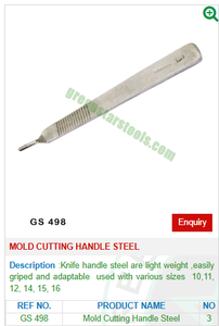 แม่พิมพ์เหล็ก498 GS สำหรับตัดที่จับเครื่องมือเครื่องประดับที่จำเป็นสำหรับอุปกรณ์สำหรับเครื่องเพชรพลอย - Product Image 2