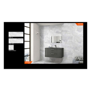 Design classique moderne 30*90cm Carreaux de sol en porcelaine polie et brillante Murs intérieurs solides et bon marché pour la décoration de la maison de villas - Product Image 4