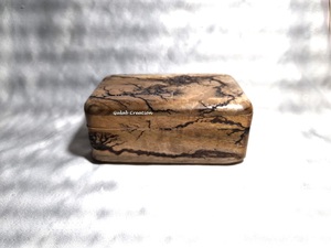 2025 New Arrival Decorative Electro Burnt <b>Wood</b> <b>Keepsake</b> Jewelry Storage <b>Box</b> With Hinged Lid - Product Image 2