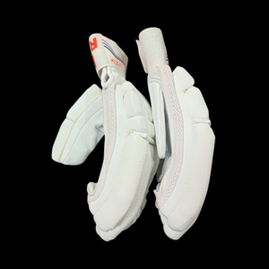 Guantes de bateo de cricket PU cuero ligero transpirable duradero con logotipo personalizado Color indio hecho a mano para uso con la mano derecha izquierda - Product Image 5