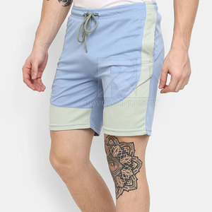 Shorts décontractés pour hommes, taille mi-haute, 100 % coton, respirants, légers, confortables, style unique, motif uni, dernière collection 2025 - Product Image 2