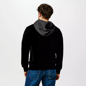 Sudaderas con Capucha Lisas al por Mayor, Sudadera Holgada con Cordones Personalizados, Algodón Grueso, Color Personalizado, Suministro de Fábrica OEM - Product Image 2