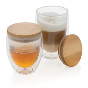 Set di 2 Bicchieri in Vetro Borosilicato Personalizzati, Prodotto Premium per Merchandising - Product Image 4