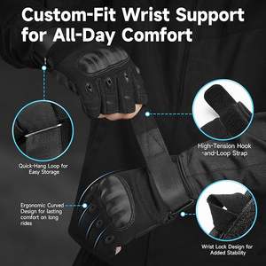 ถุงมือสนับมือแบบแข็งป้องกันแรงกระแทกและด้ามจับแข็งแรงระบายอากาศได้ดีระดับพรีเมียมปรับแต่งได้ - Product Image 5