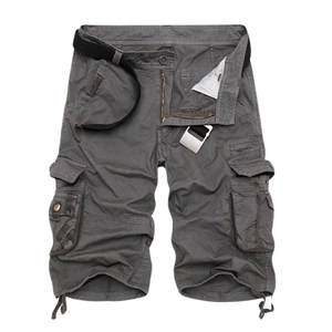 Pantalon Cargo en sergé de coton pour hommes avec plusieurs poches idéal pour les vêtements d'équipe tactiques et les activités de plein air - Product Image 1