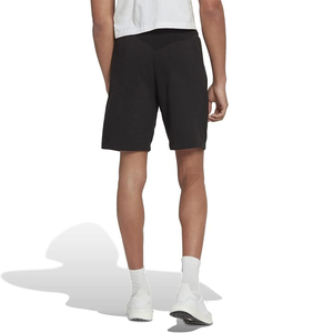 High Quality <b>Men's</b> Black Fleece Jogging <b>Running</b> <b>Shorts</b> Casual Wear with Side Two Eco-Friendly Eco-Pockets Solid Pattern - Product Image 2