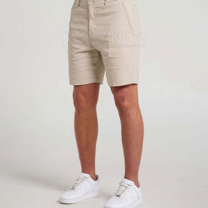 Ropa de entrenamiento Uso casual Venta caliente Hombres Pantalones cortos chinos para la venta Transpirable Ajuste holgado Pantalones cortos chinos más vendidos para hombres - Product Image 1