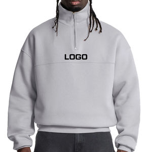 <b>Men's</b> Sweatshirt Half <b>Zip</b> <b>Fleece</b> Pullover Thermal <b>Quarter</b> <b>Zip</b> Shirts 2024 Sweat Shirt <b>Quarter</b> <b>Zip</b> Pullover Sweaters - Product Image 1
