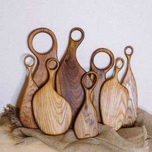 Tabla de cortar de madera maciza de acacia, tabla de cortar de palisandro, accesorio de cocina para uso doméstico, venta al por mayor - Product Image 6