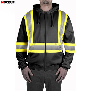 Nouveau sweat à capuche fluorescent surdimensionné pour hommes, combinaison de travail respirante avec logo personnalisé, à la mode, vente en gros - Product Image 5