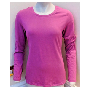 Camisetas de mujer de manga larga de mezcla de poliéster de gran tamaño unisex con proveedor de moda de calle bordado personalizado - Product Image 1