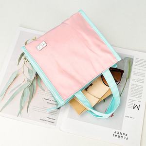 Custom Logo <b>Canvas</b> Eco-friendly Reusable Luxury Ladies Multi-function Tote Bags PP Webbing Handles for Daily Life Grocery - Product Image 5