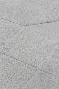 Vente en gros de tapis en peluche rond gris de qualité supérieure, tapis en microfibre, style scandinave avec quantité minimale de commande bas de couleur unie, fabriqué en Turquie - Product Image 4