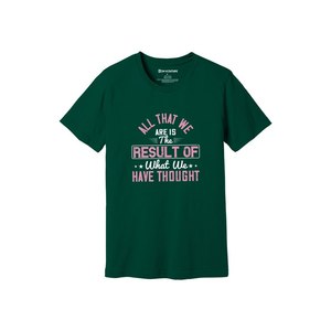 100% algodón Casual camiseta de mujer personalizable 3D Buda temas impresión 12 opciones de color 160-180 Heavy GSM logotipo personalizable - Product Image 4
