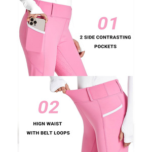 กางเกงขี่ม้าสำหรับหญิงสาวเสื้อผ้าแข่งม้ากางเกงสำหรับผู้หญิง - Product Image 3