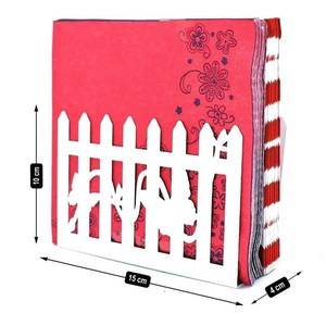 Porte-serviettes en papier de soie en métal autoportant comptoir de Table multifonction porte-boîte à mouchoirs en cuir PU avec papeterie - Product Image 6