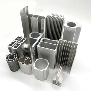 1000 Serie Op Maat Gemaakte Aluminium Profielen Geanodiseerd Industrieel Cnc Extrusie Aluminium Profiel